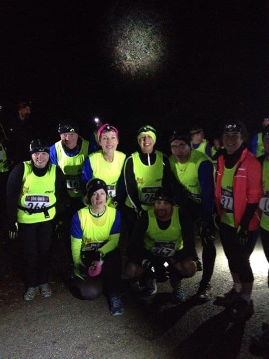 Group Picture of Carn Runners at The Dark