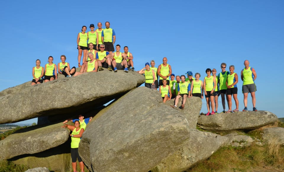 Carn Brea Running Club group 