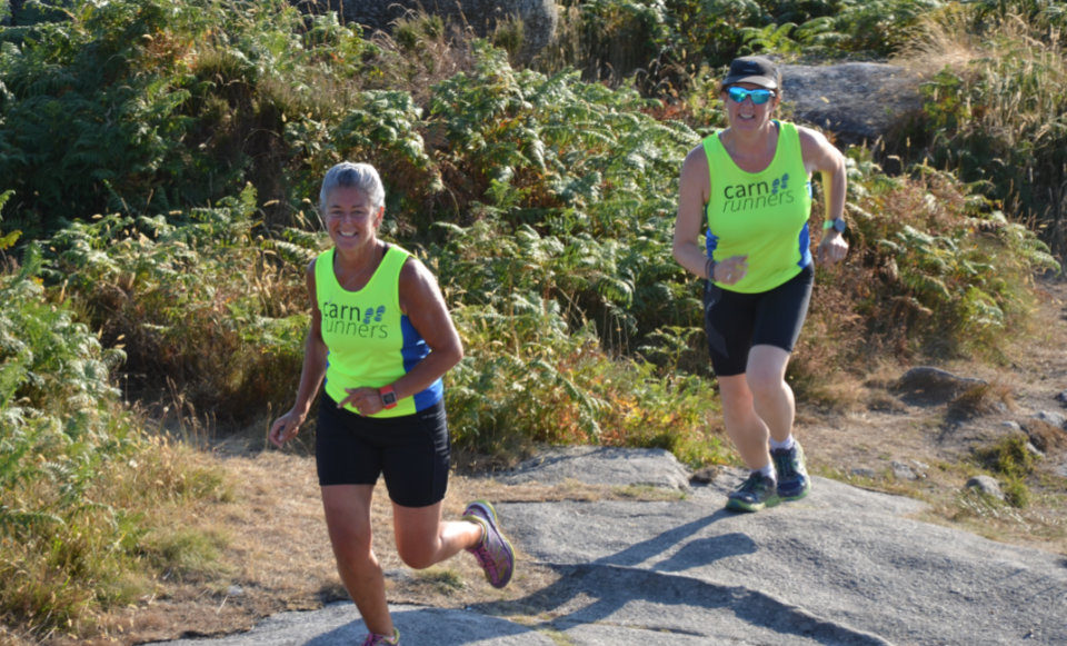 two Carn Brea Runners 