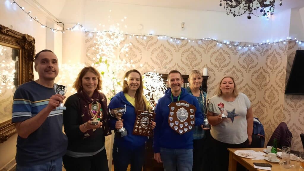 Carn Runners Of Camborne getting awards