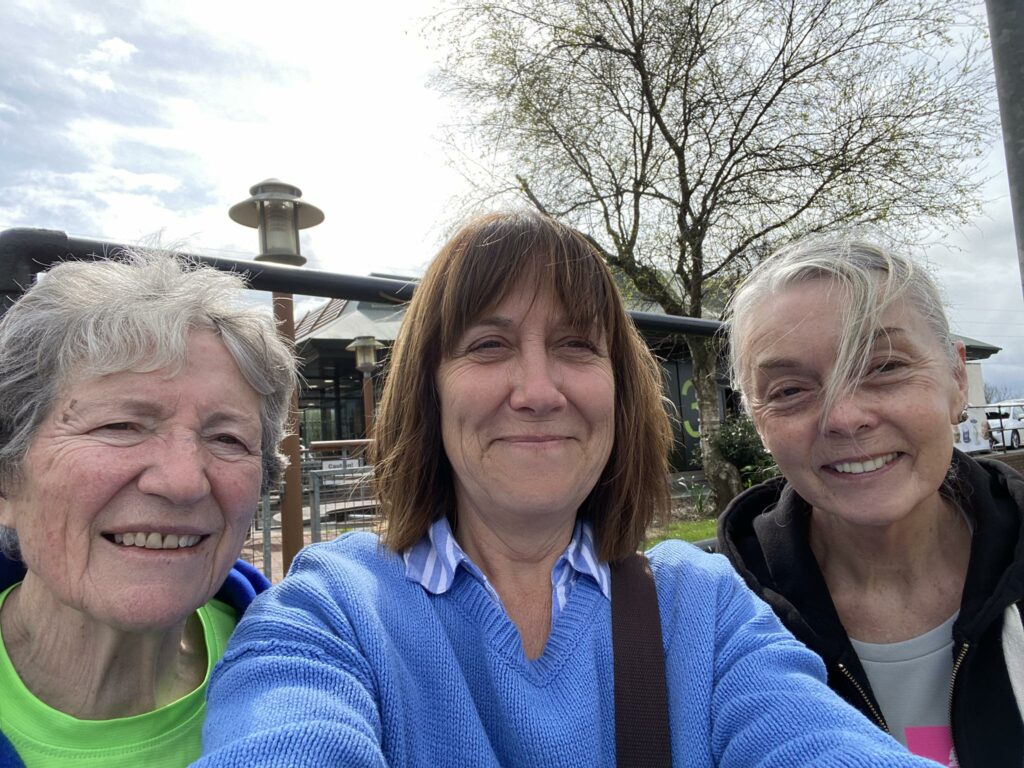 Margaret, Debbie and Sandy