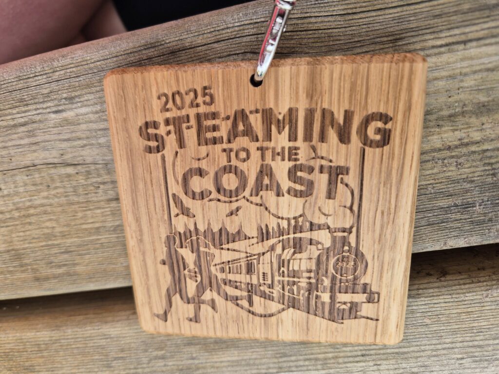 steaming to the coast medal