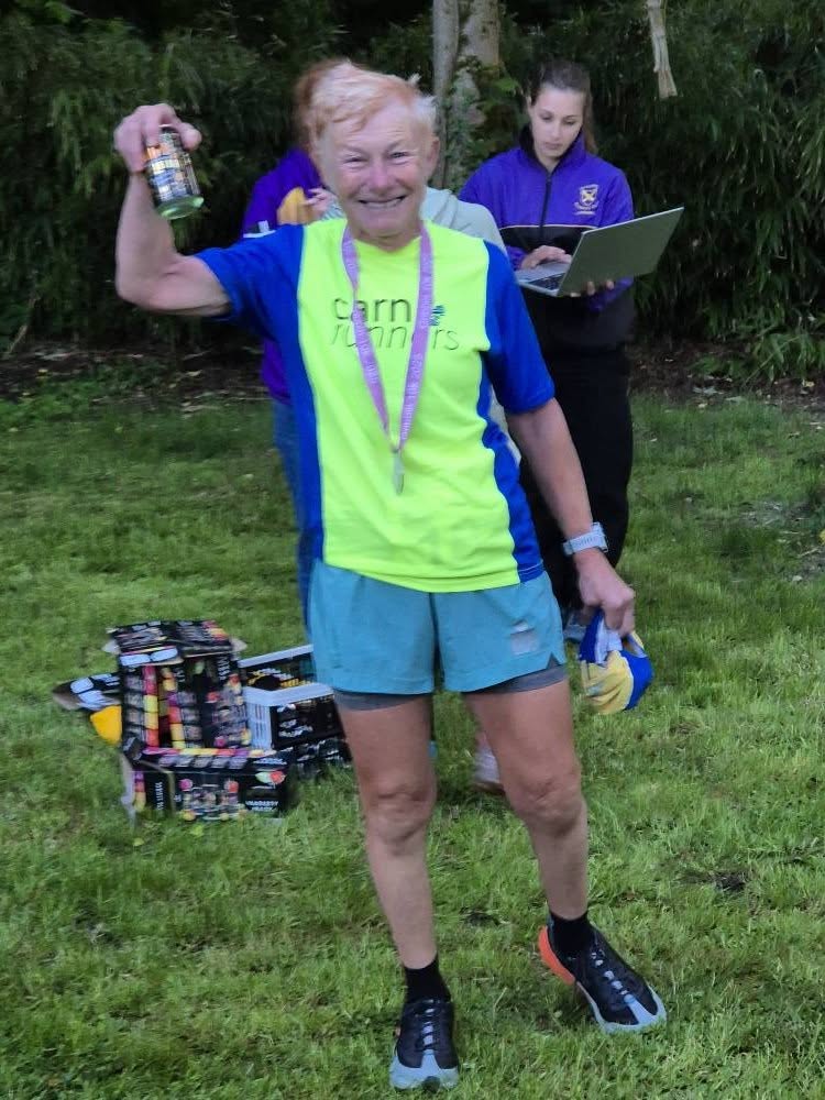 Janet at Gribbin 10K