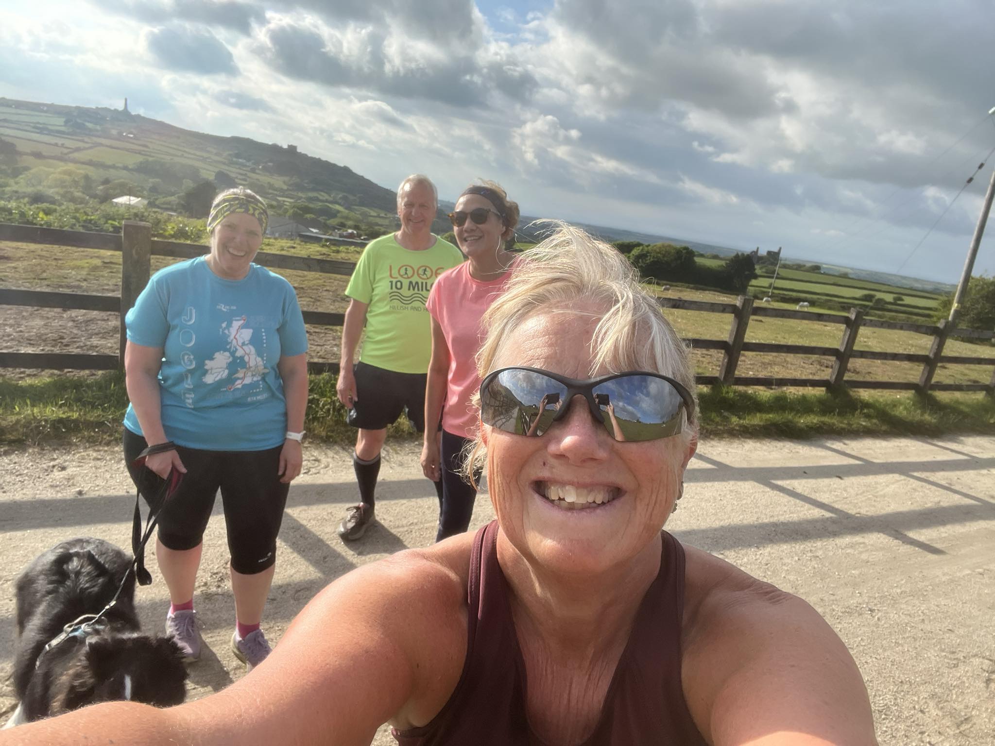 Runners at Great Flat Lode