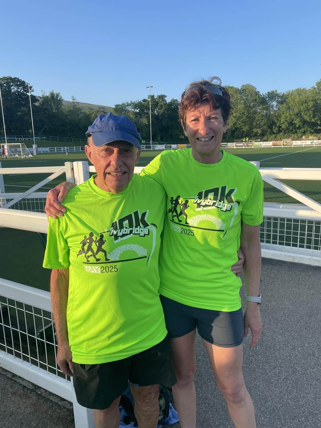Dennis and Janet at Ivybridge 10k
