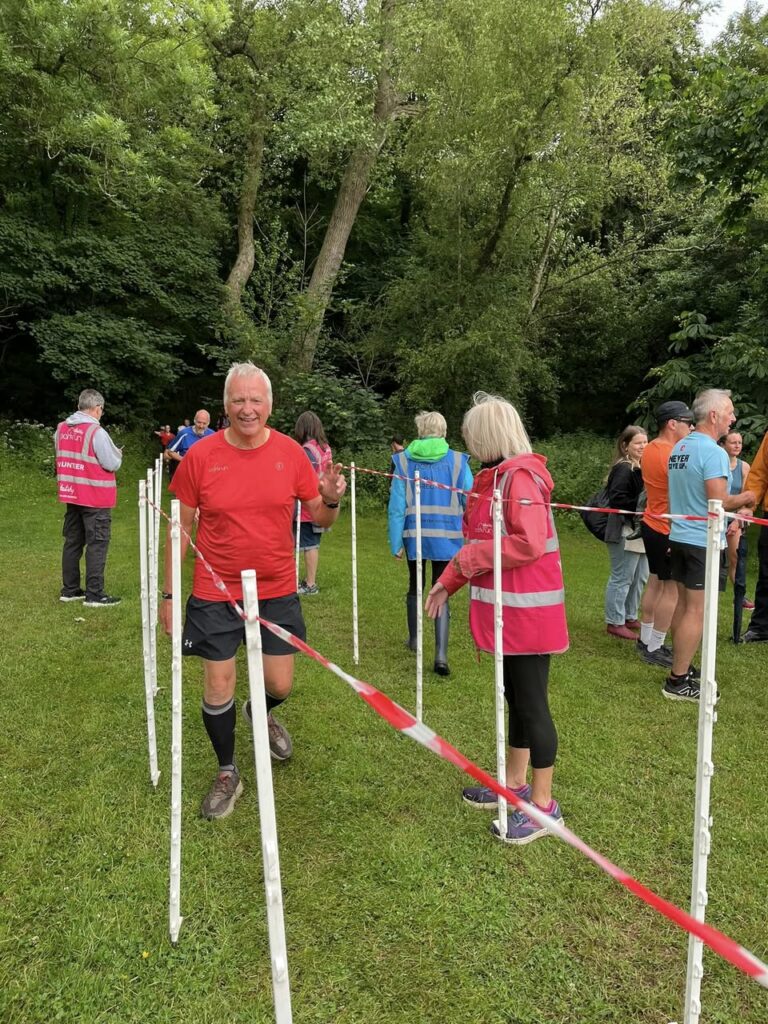 Mike at Parkrun Penrose