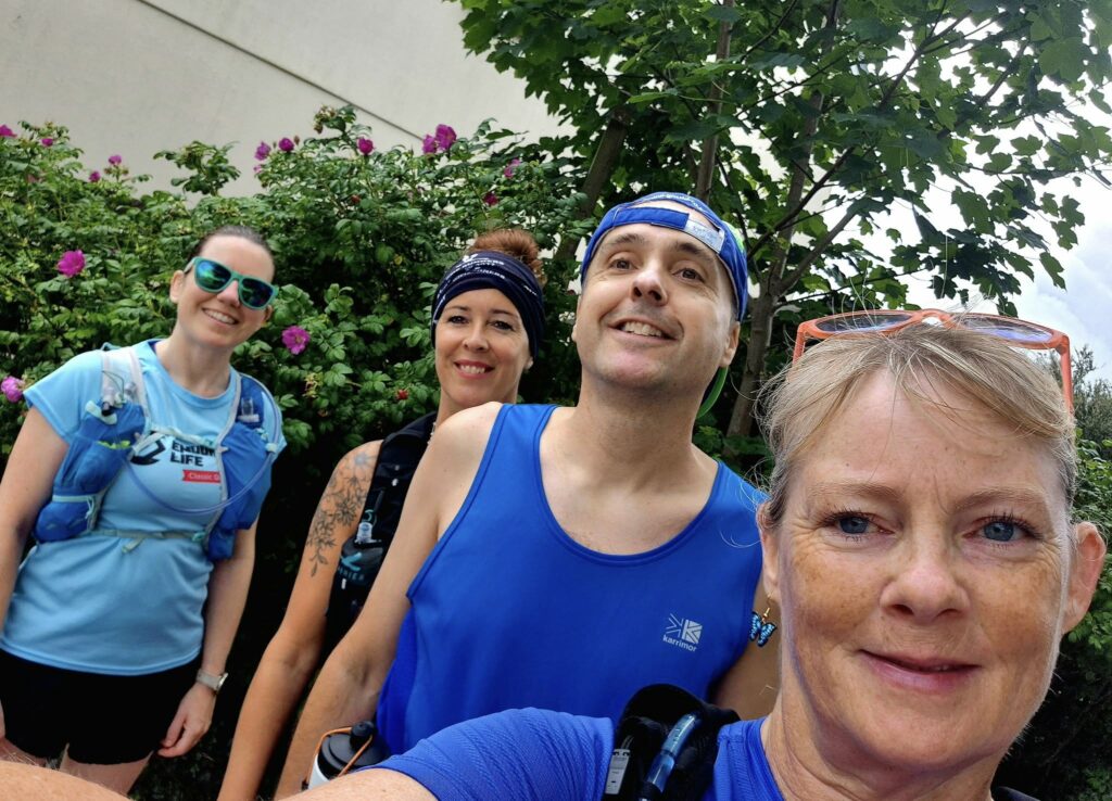 Carn Runners Weekend social run.