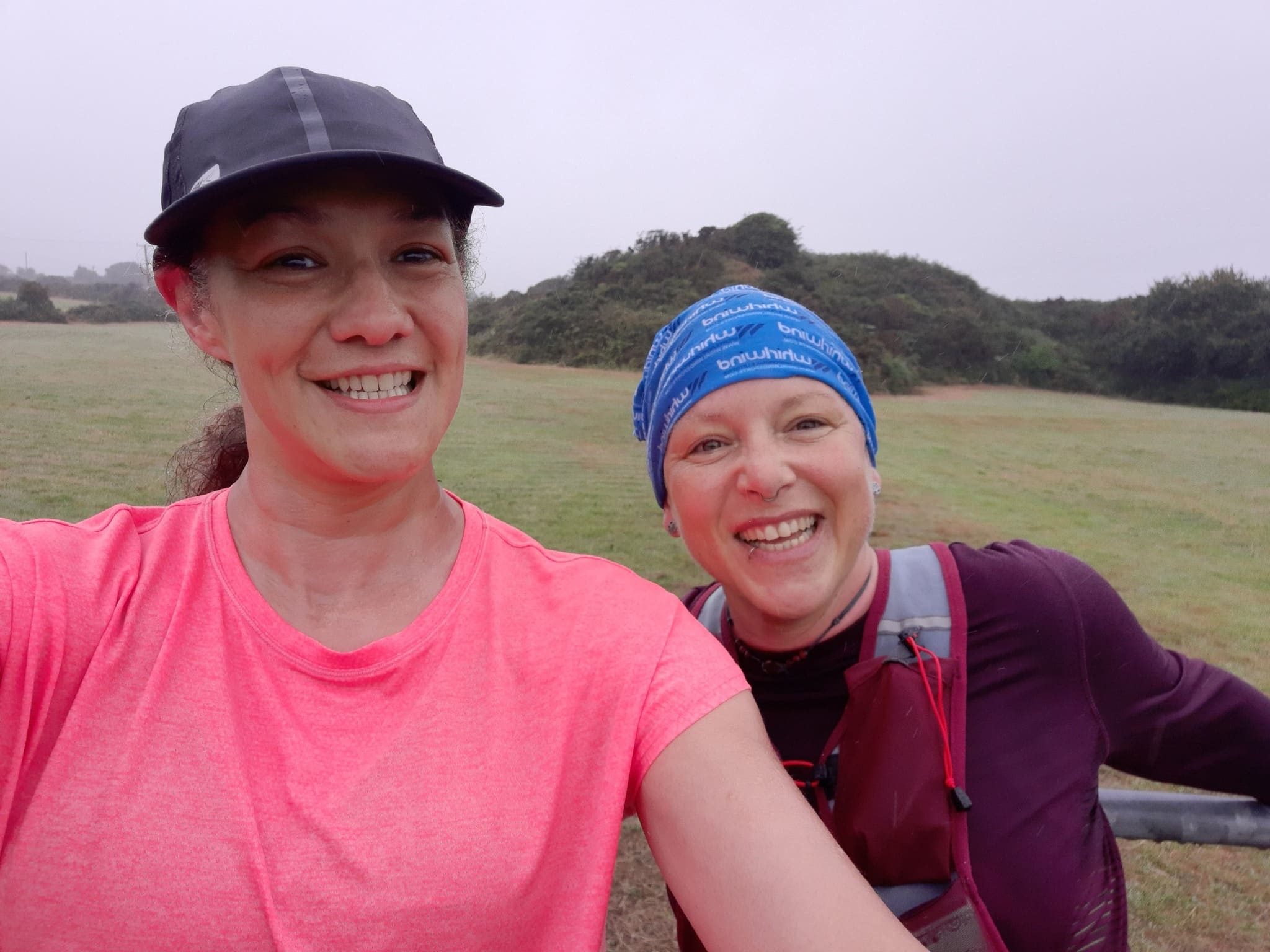 Sarah and Charmaine 5 mile run.