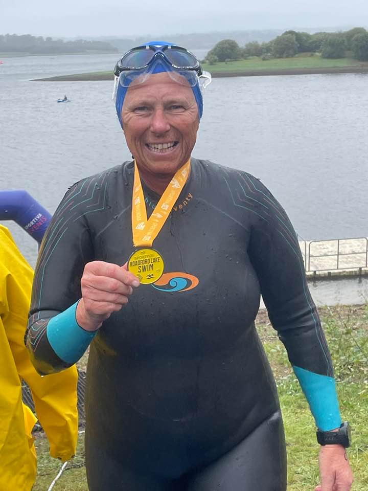 Carn Runners Swimming Division at Roadford Lake open water swim event