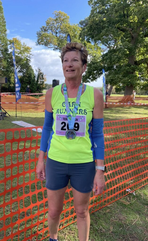 Janet and Dennis at the Templer Ten finish area