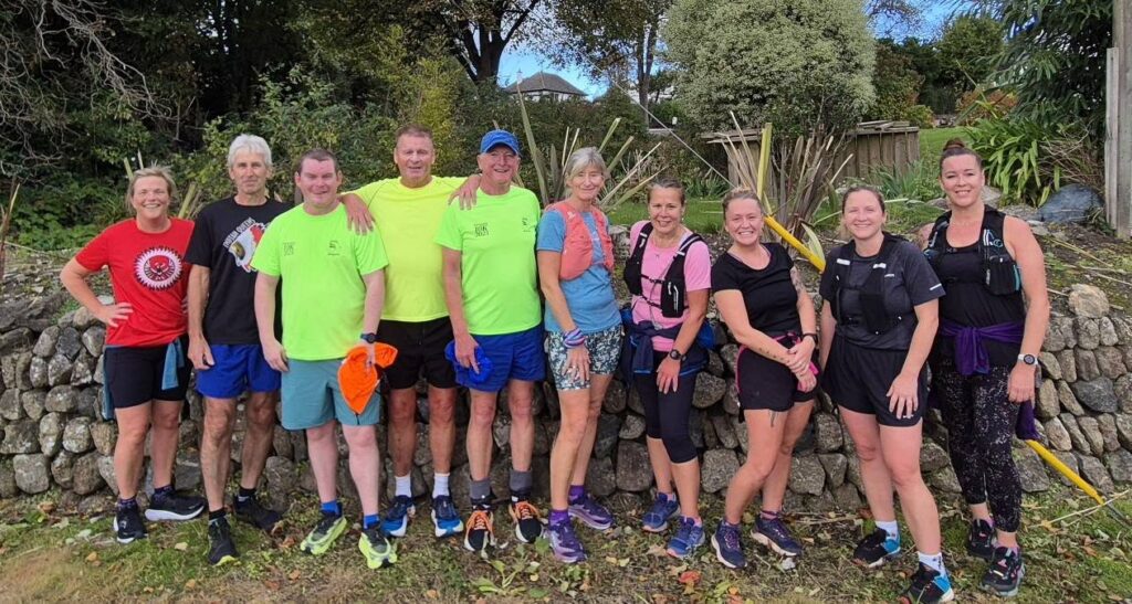 Carn Runners group on the Hayle to Lelant coastal route