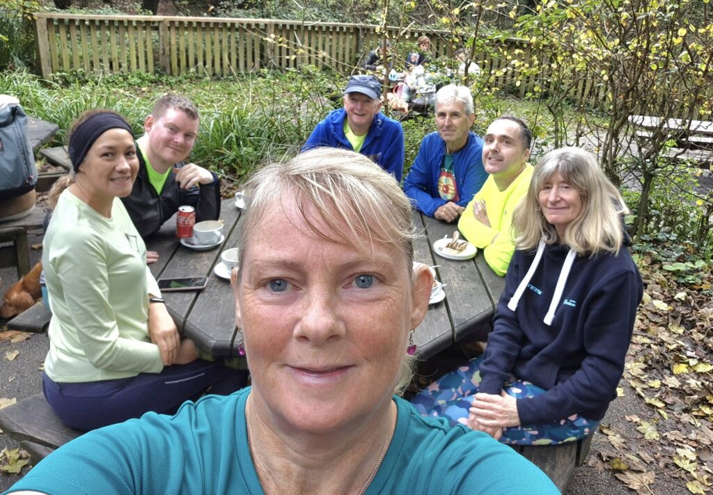 Carn Runners enjoying social miles through Tehidy and Illogan Woods