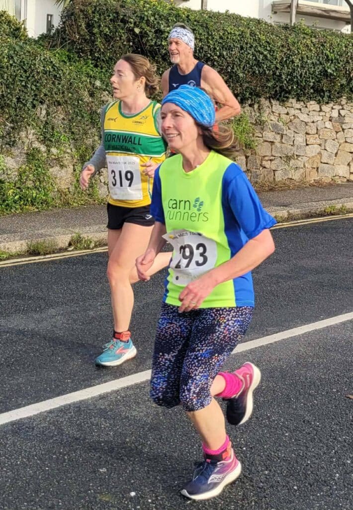 Carn Runners team at the Falmouth Mob Match