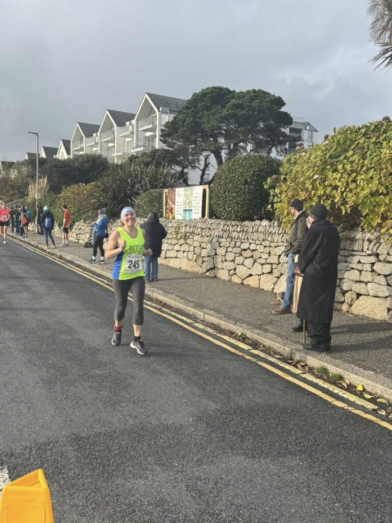 Carn Runners team at the Falmouth Mob Match