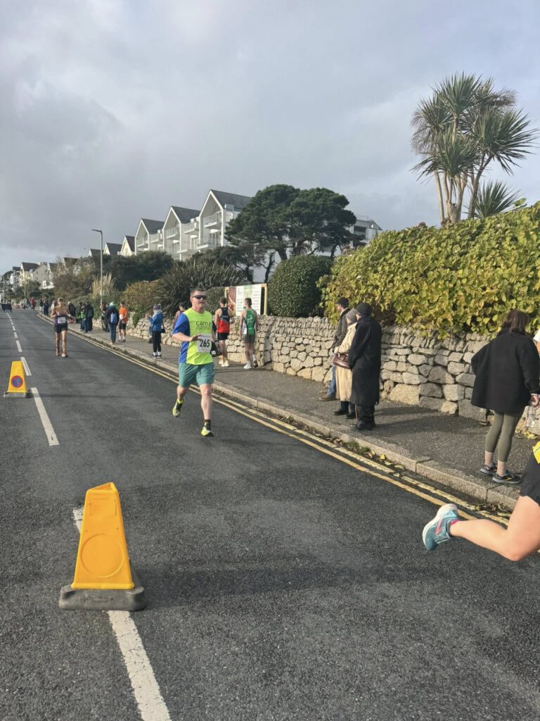 Carn Runners team at the Falmouth Mob Match