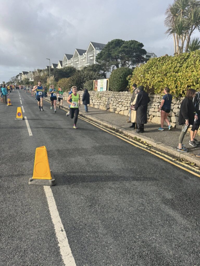 Carn Runners team at the Falmouth Mob Match