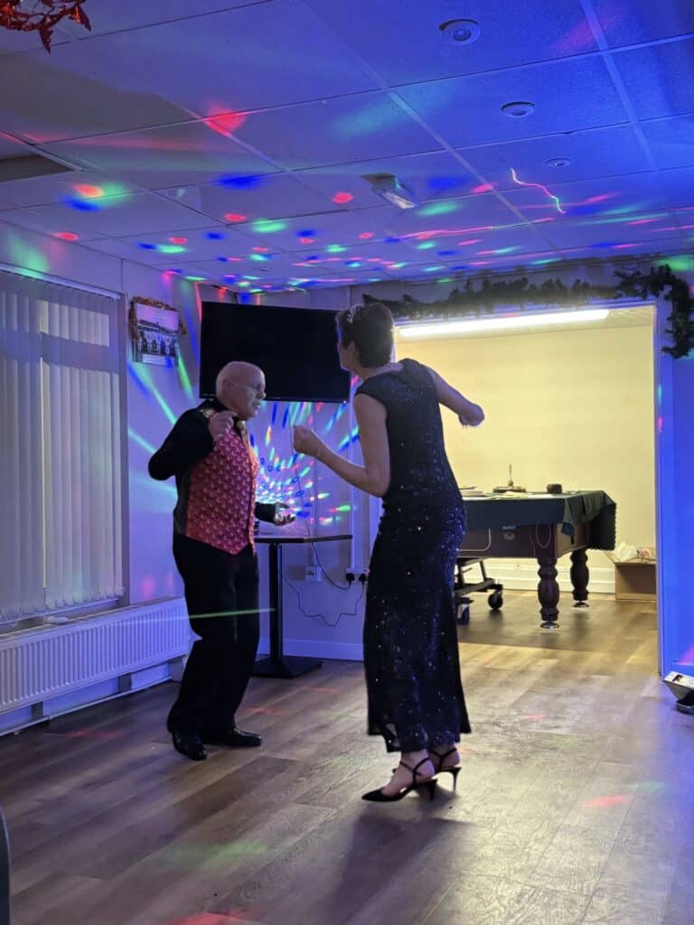 Carn Runners members celebrating at the annual Christmas party and awards night.