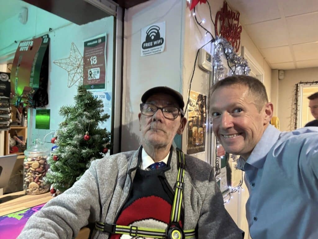 Carn Runners members celebrating at the annual Christmas party and awards night.