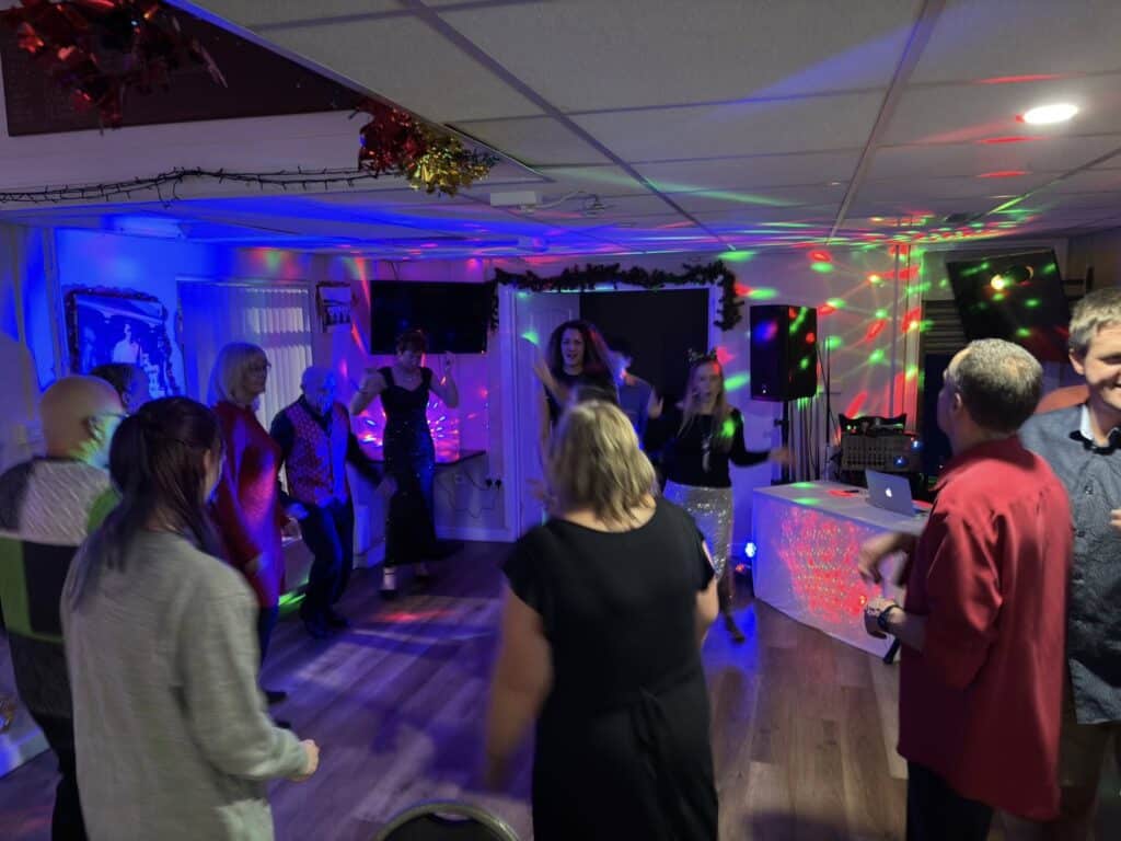 Carn Runners members celebrating at the annual Christmas party and awards night.