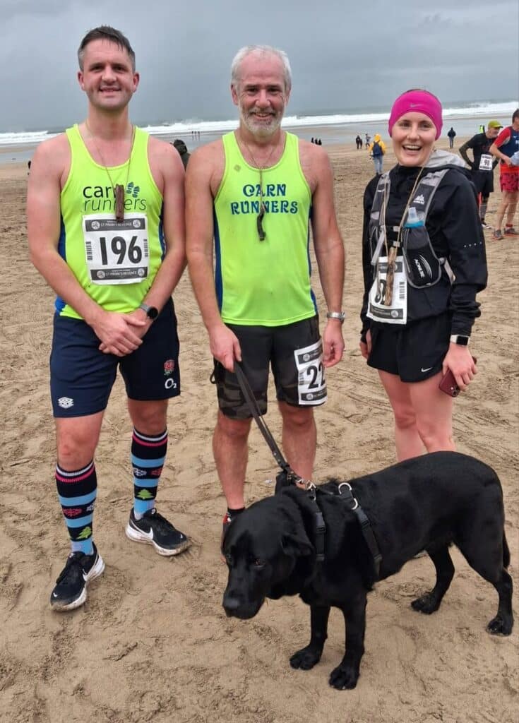 Carn Runners at the St Piran’s Revenge race in Cornwall
