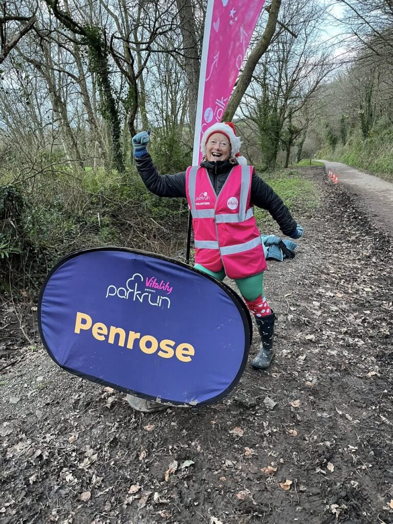 Carn Runners enjoying winter social runs, Friday runs and parkrun at Penrose