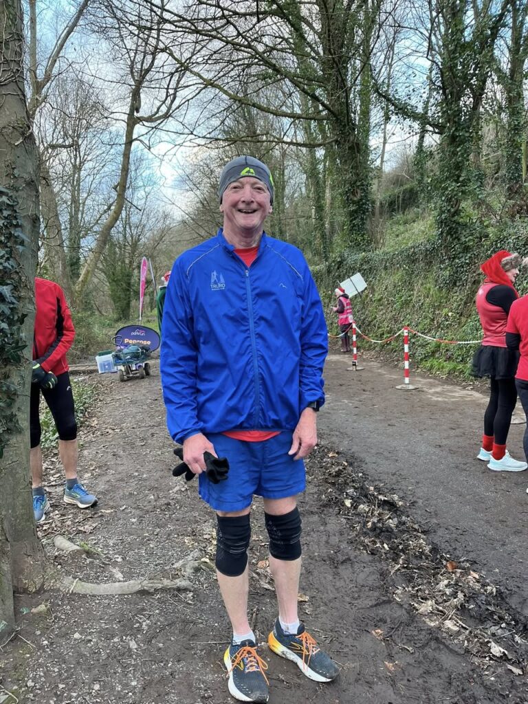 Carn Runners enjoying winter social runs, Friday runs and parkrun at Penrose