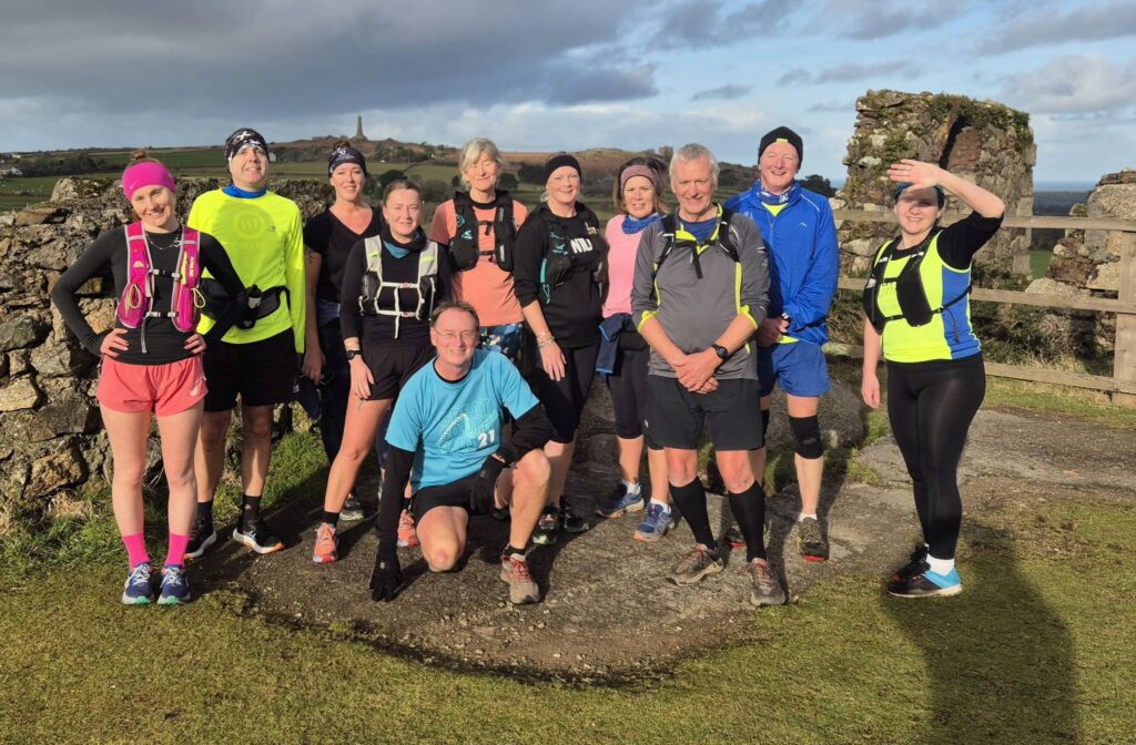 Carn Runners Saturday social run in Cornwall