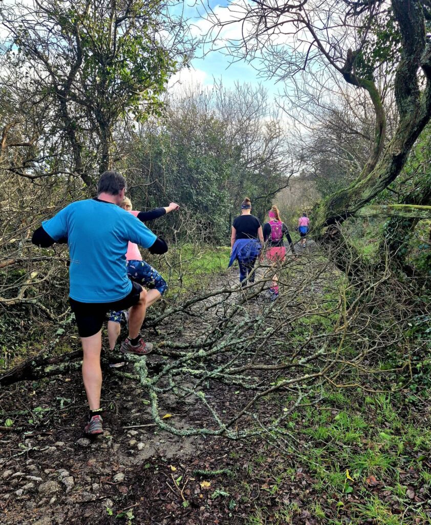 Carn Runners Saturday social run in Cornwall