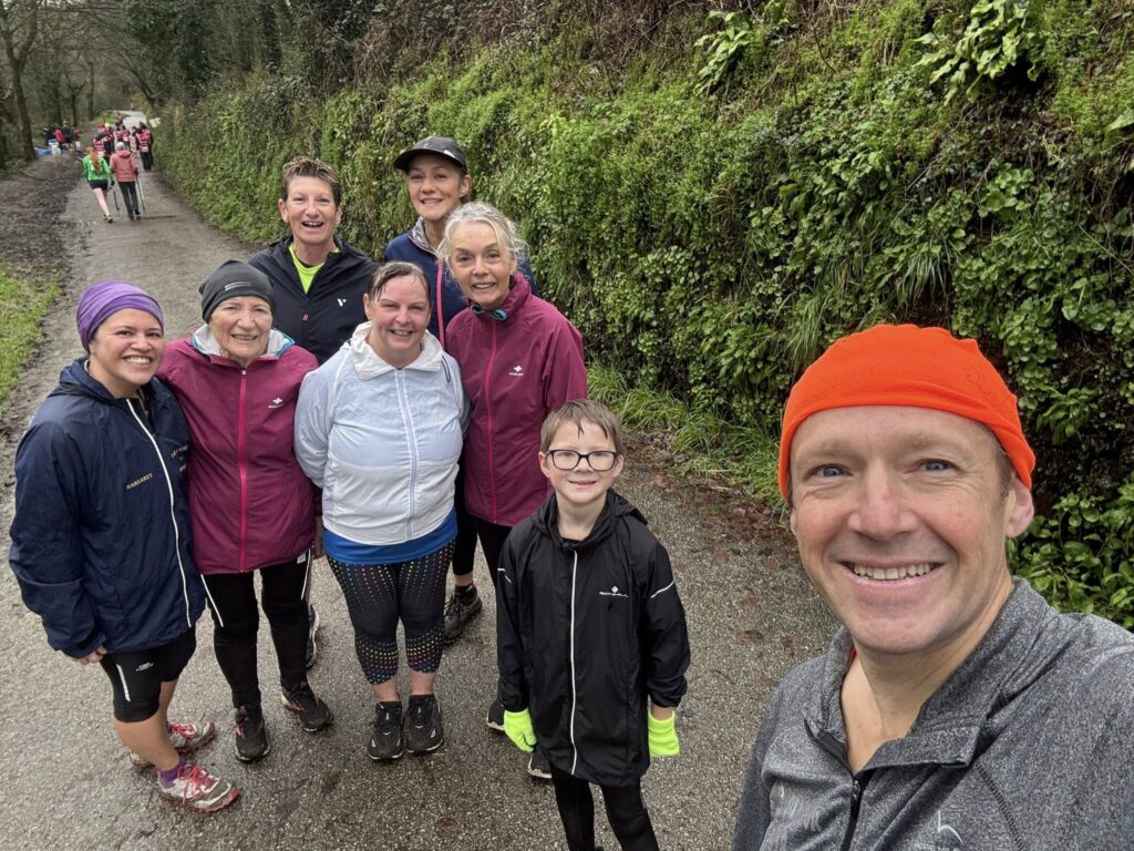 Carn Runners at Penrose parkrun in Cornwall