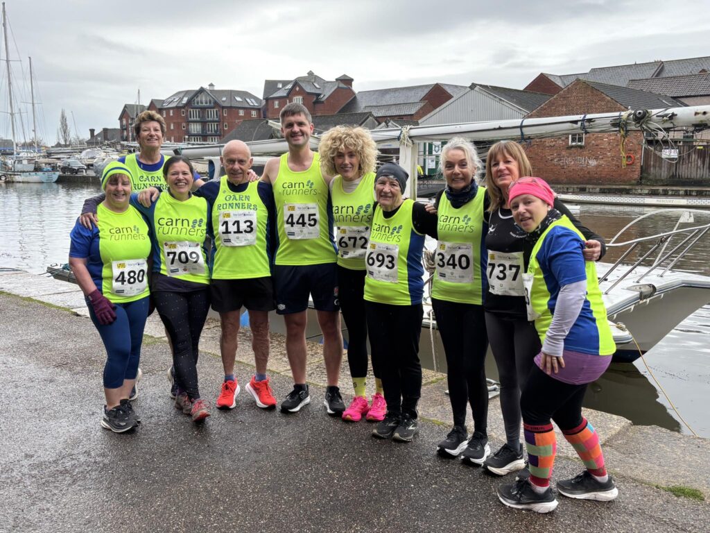 Carn Runners Exeter First Chance 10K PB performances
