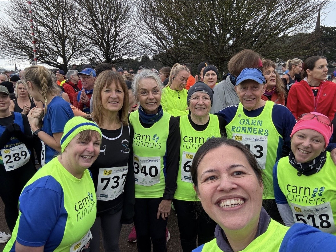 Carn Runners Exeter First Chance 10K PB performances