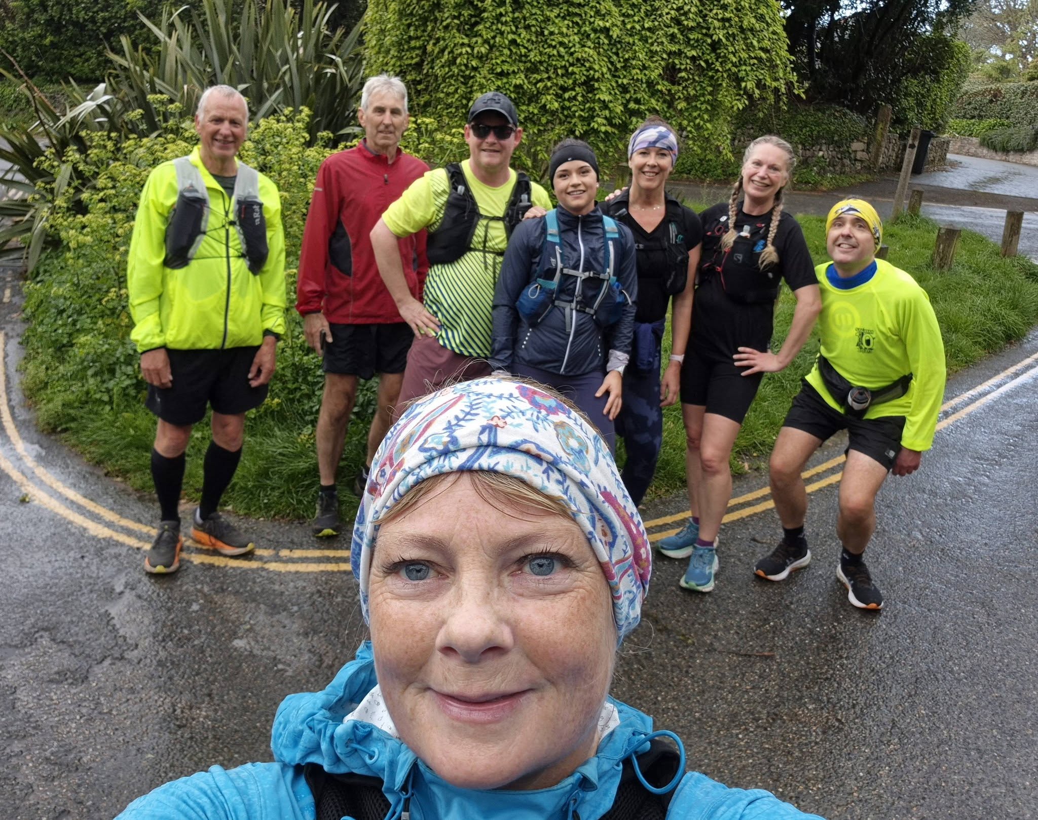 Carn Runners Sunday Social run from Hayle to Carbis Bay and back