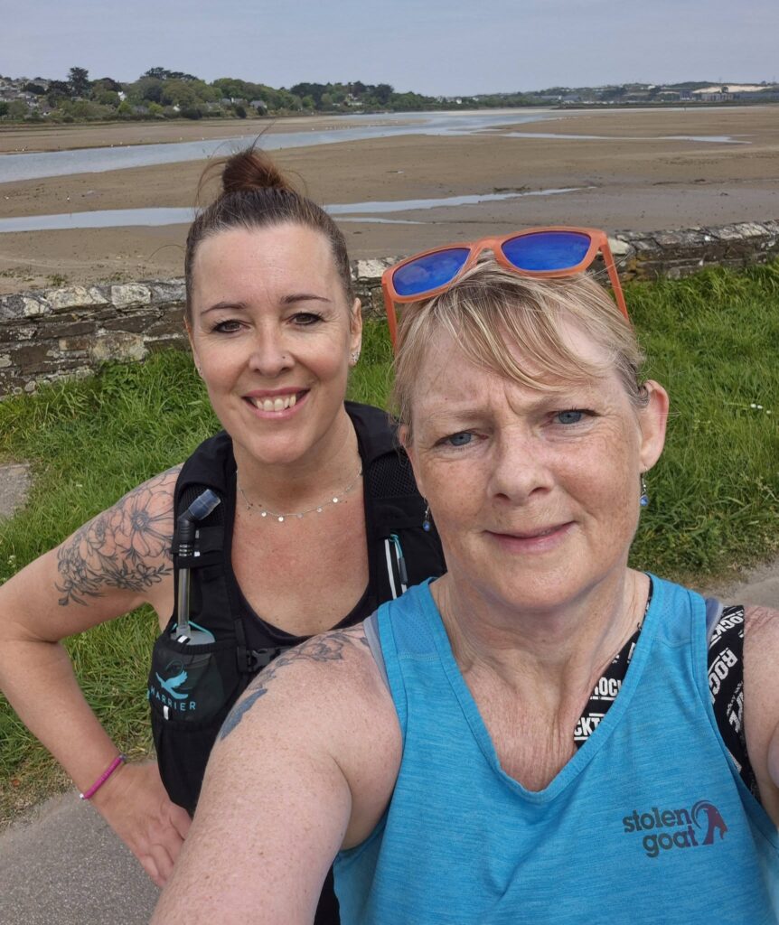 Carn Runners marathon runners completing London Marathon and virtual club marathon