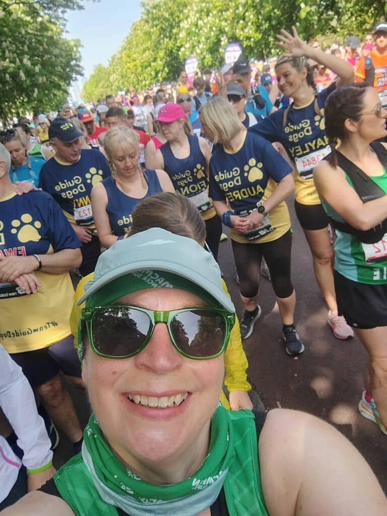 Carn Runners marathon runners completing London Marathon and virtual club marathon