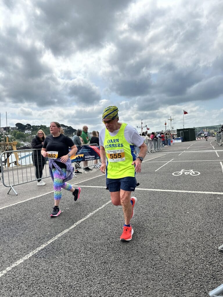 Carn Runners runners competing at the Bideford race event in Devon