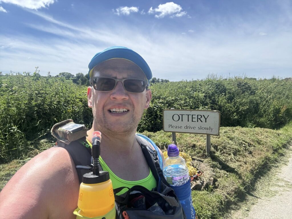 Carn Runners member Dave taking part in the Dartmoor Prison Break endurance challenge