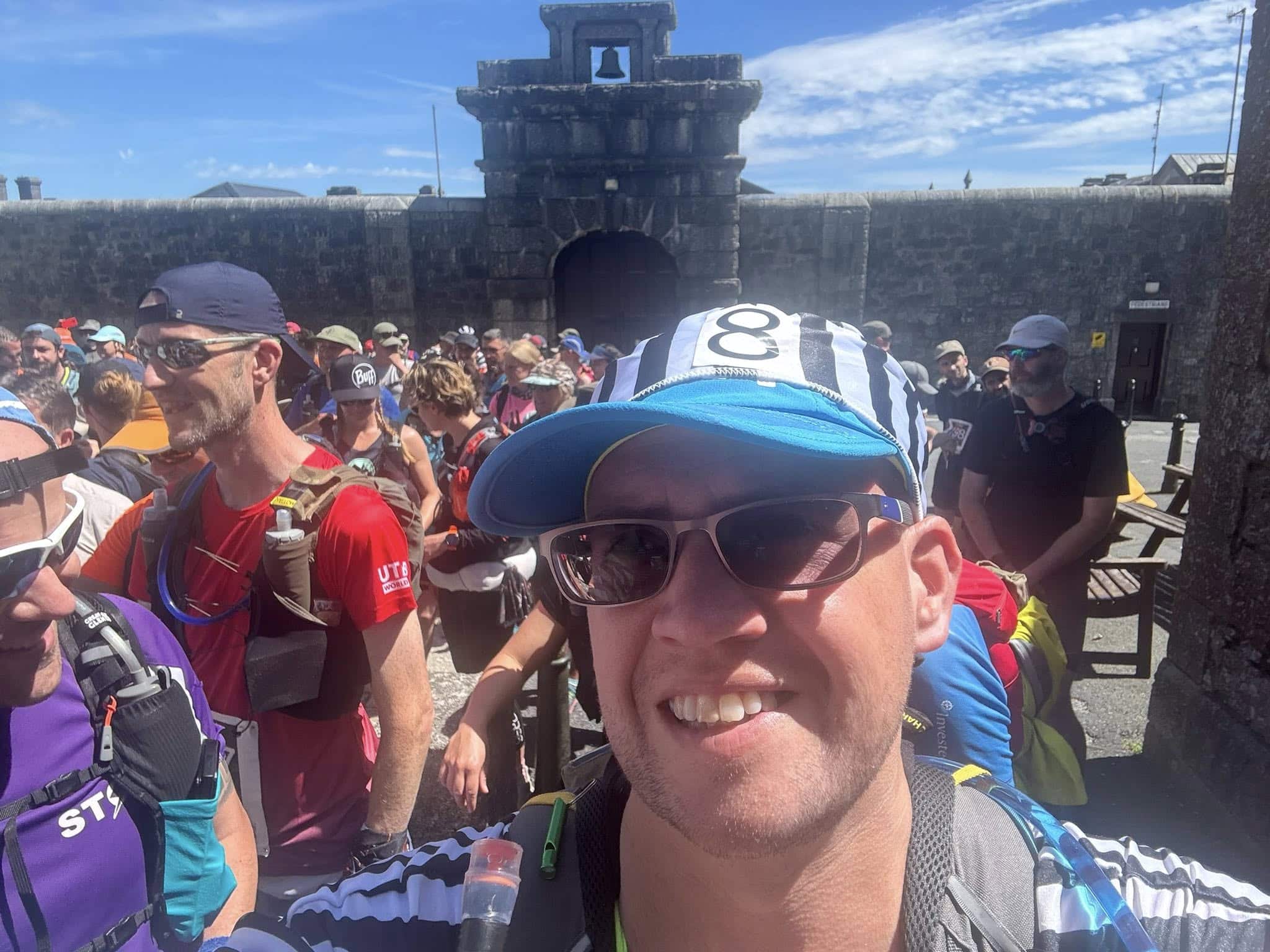 Carn Runners member Dave taking part in the Dartmoor Prison Break endurance challenge