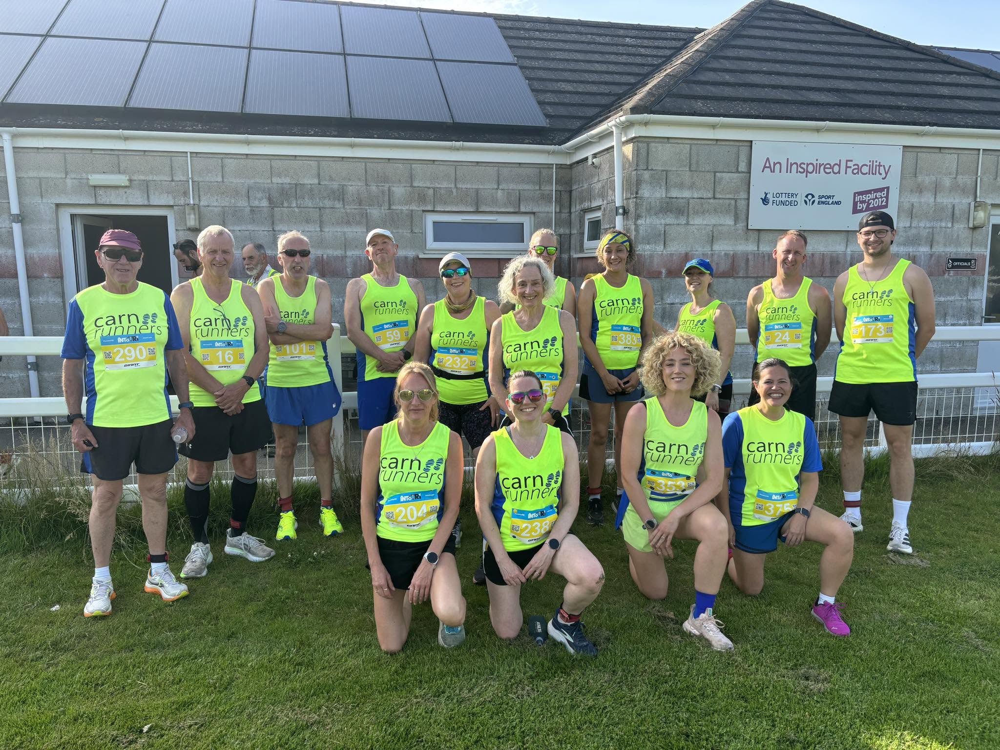 Carn Runners competing at the St Agnes 5 Miler in warm summer conditions