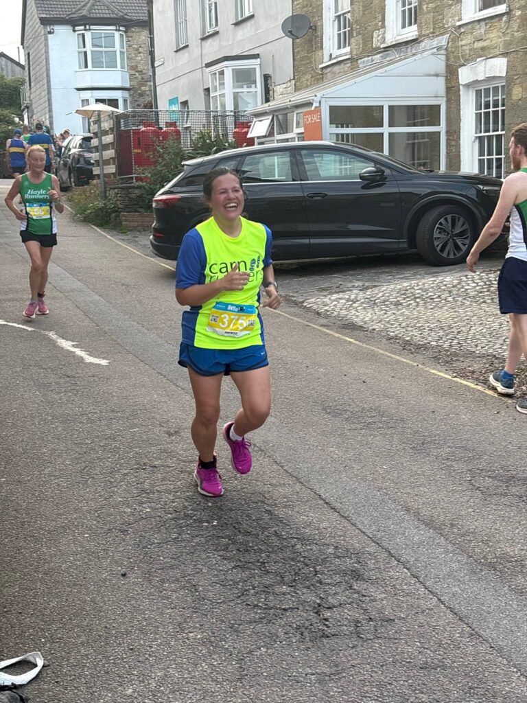 Carn Runners competing at the St Agnes 5 Miler in warm summer conditions