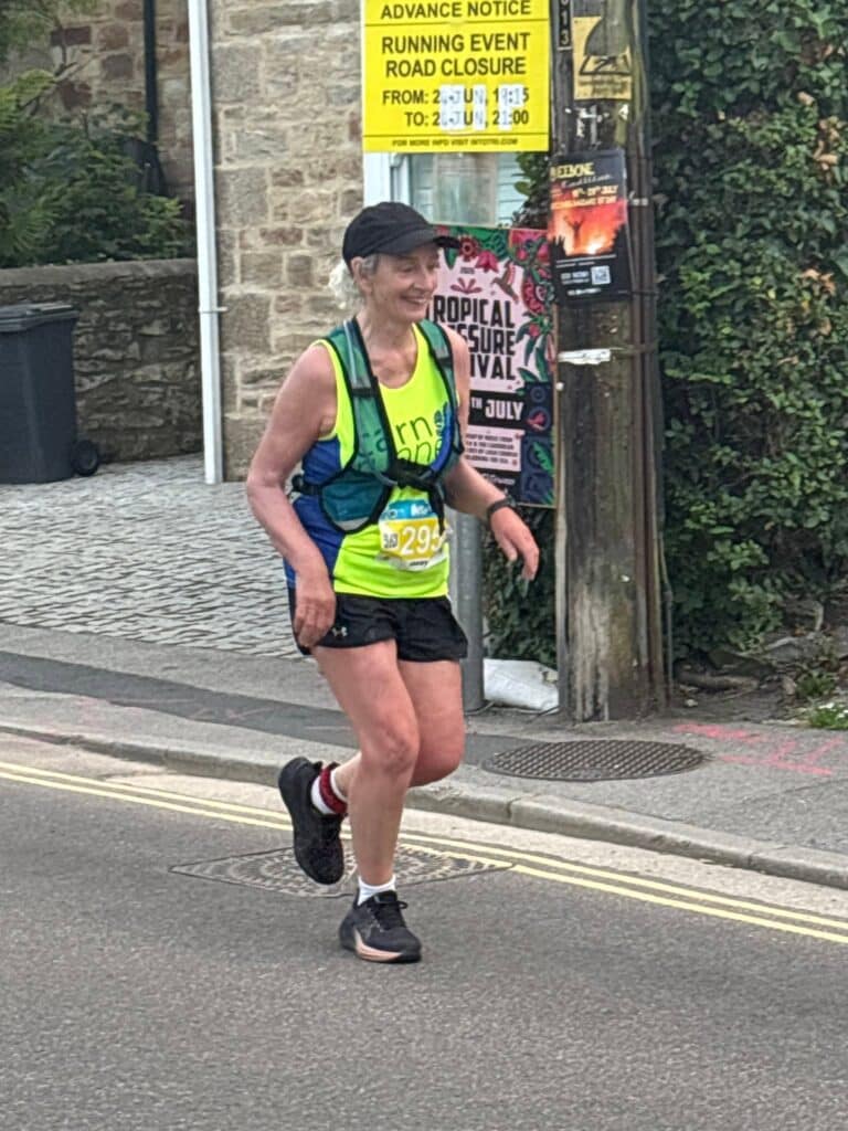 Carn Runners competing at the St Agnes 5 Miler in warm summer conditions