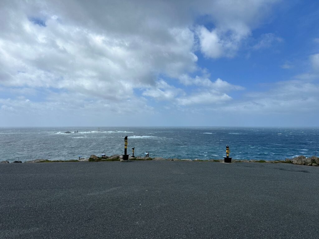Carn Runners runners taking on the Classic Quarter coast path challenge from Lizard Point to Land's End