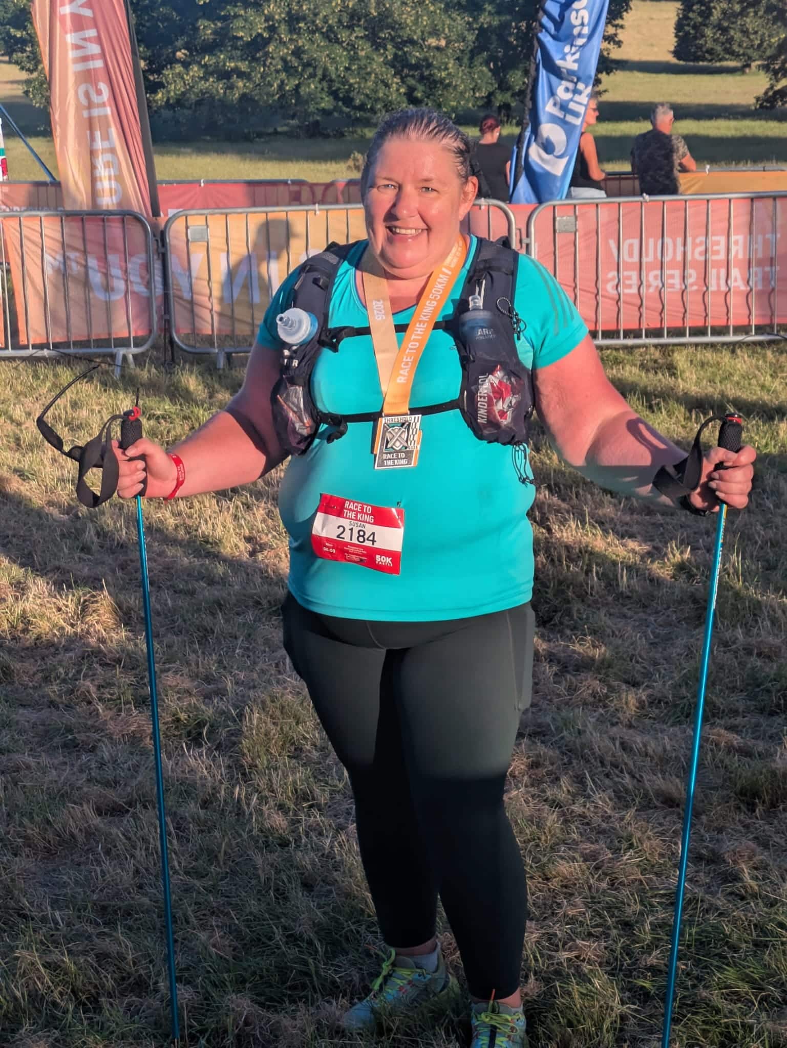 Carn Runner Susan taking part in the Race to the King ultra marathon