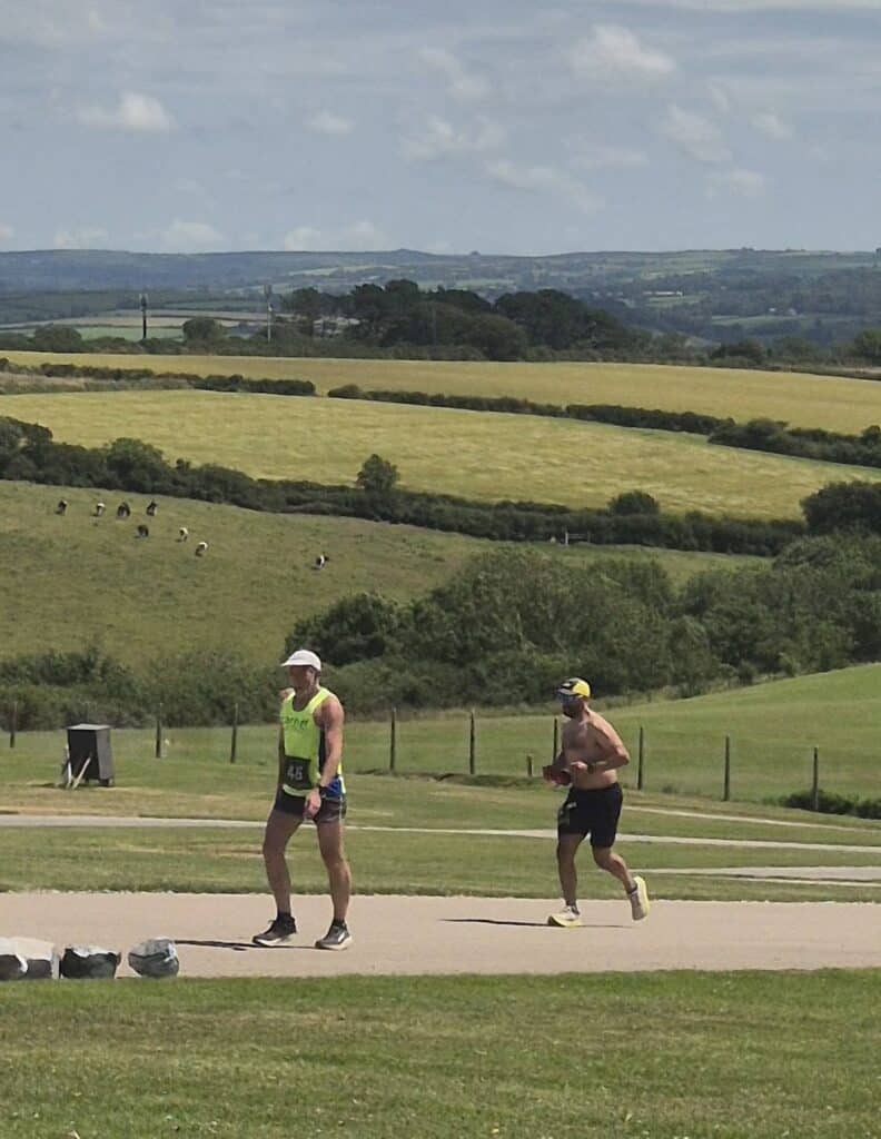 Carn Runners taking part in The Hourglass endurance event at the Royal Cornwall Showground