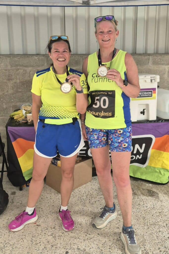 Carn Runners taking part in The Hourglass endurance event at the Royal Cornwall Showground