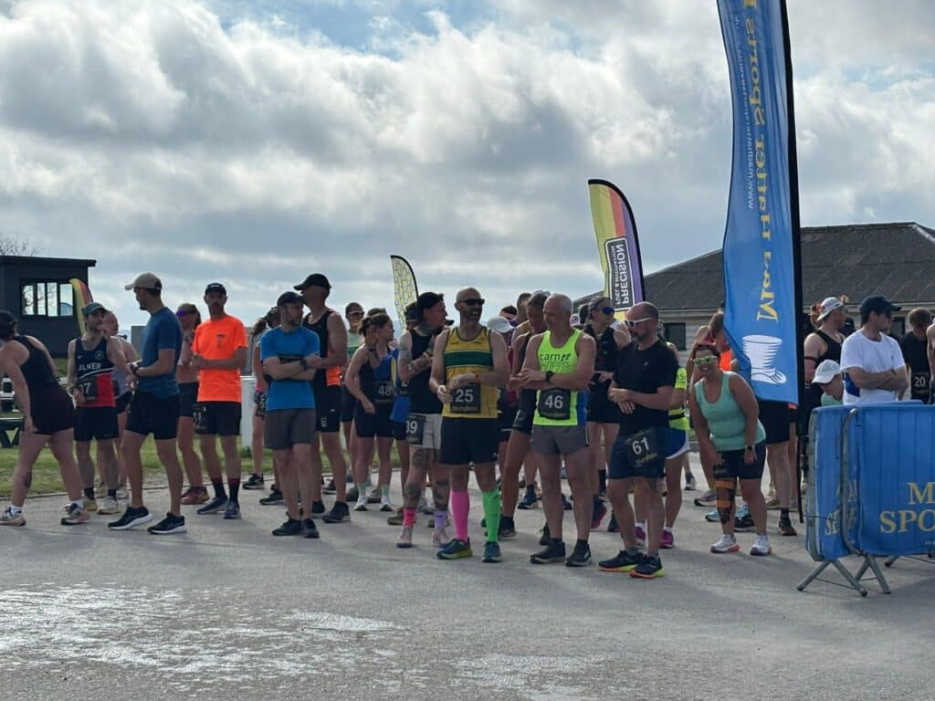 Carn Runners taking part in The Hourglass endurance event at the Royal Cornwall Showground