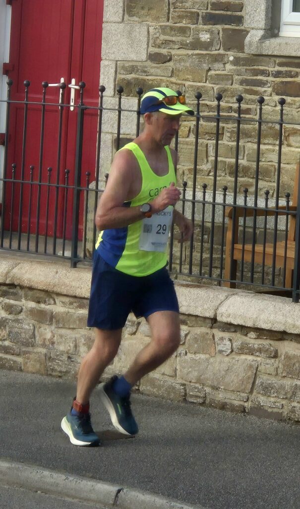 A large group of Carn Runners competing at the Summer Turkey Trot hosted by Cornwall AC