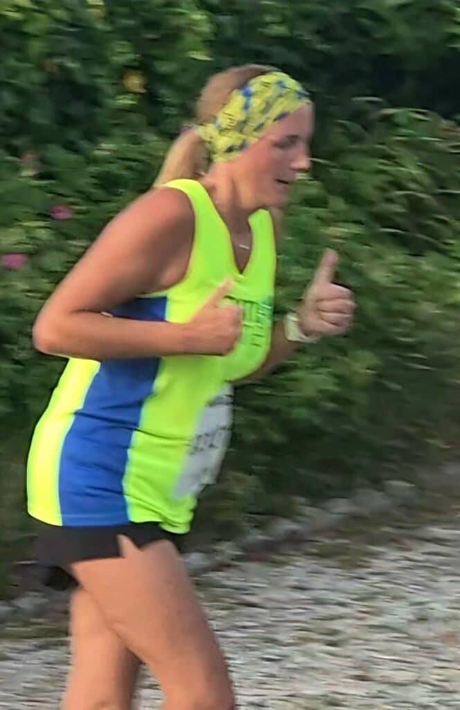 A large group of Carn Runners competing at the Summer Turkey Trot hosted by Cornwall AC