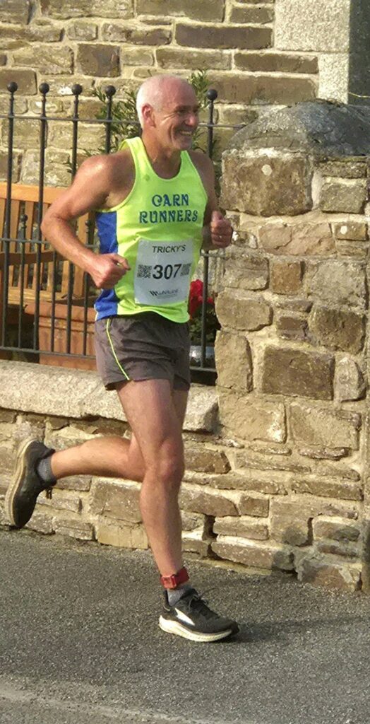 A large group of Carn Runners competing at the Summer Turkey Trot hosted by Cornwall AC
