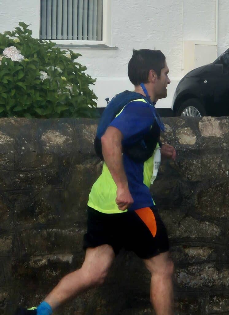 A large group of Carn Runners competing at the Summer Turkey Trot hosted by Cornwall AC
