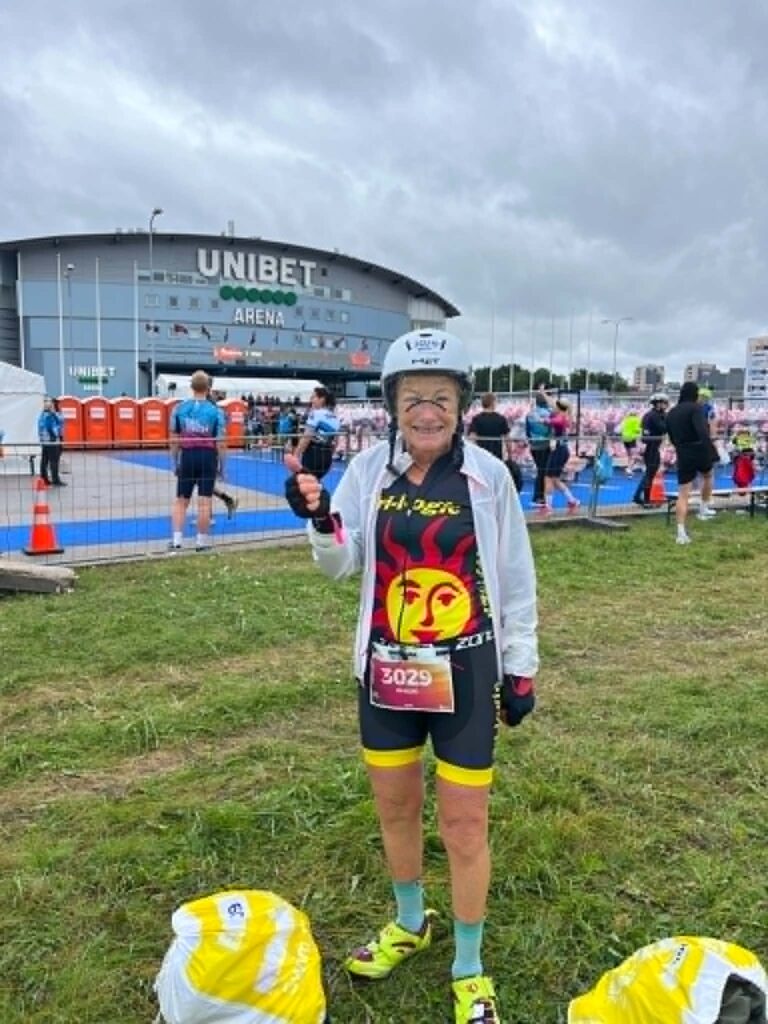 Team Birds 200 members at the 2026 IRONMAN 70.3 Tallinn weekend in Estonia